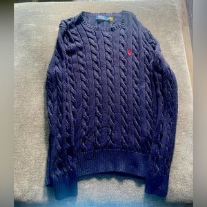 POLO RALPH LAUREN
Cable-Knit Cotton Sweater